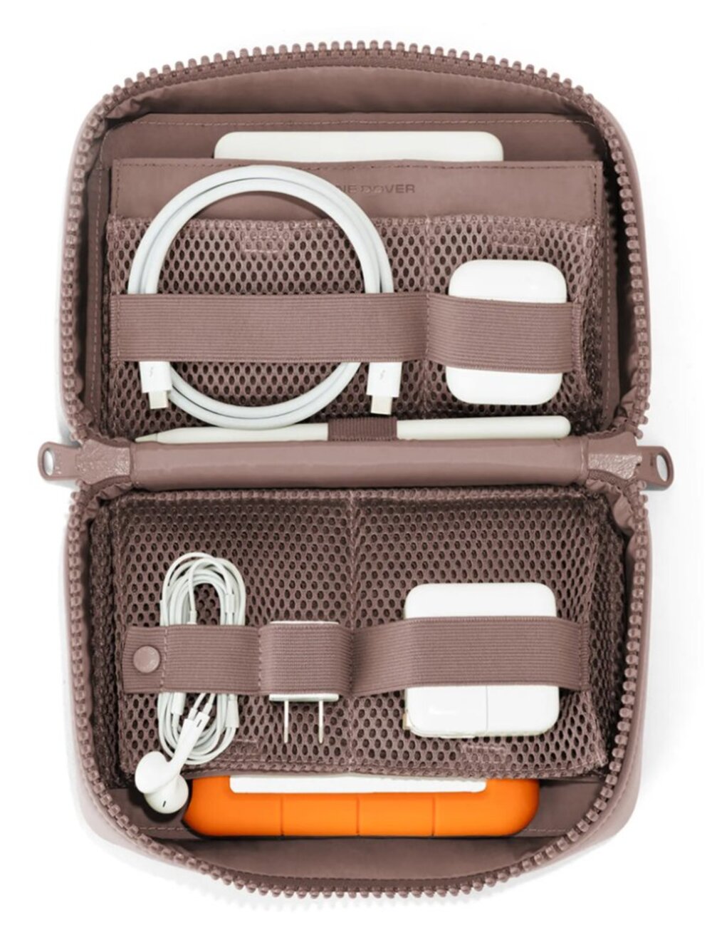 Dagne Dover Bags Arlo Tech Organizer Brown/Dune Like New